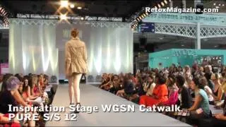 WGSN Catwalk - Primal Futurism Formalwear S/S12 at Pure London - Retox Magazine reports