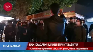 Yoksullaşan halk AKP’ye karşı sokağa çıkıtı: “Hükümet istifa!”