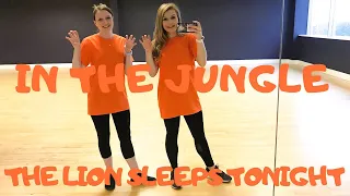 In The Jungle 'The Lion Sleeps Tonight' Kids || Dance Routine Dance 2 Enhance Academy