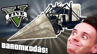 A KEDVENC JÁRMŰVEM - GTA V Baromkodás (CHAOS MOD)