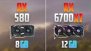 RX 580 vs RX 6700 XT - How BIG is the Difference?