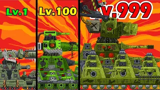 ⚔️ TANK BOSSES Vs KV-44 /Dorian American/Dora Karl-44 ⚔️| Tank Battle Royale - Мультики про танки