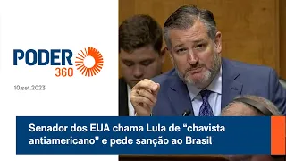 Senador dos EUA chama Lula de “chavista antiamericano” e pede sanção ao Brasil