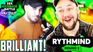 RYTHMIND | Round 3 - Quarterfinal 3 | RYTHMIND vs D-LOW | SBX KICKBACK BATTLE 2021 - REACTION!!!