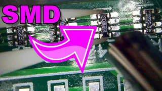 SMD SOLDER with Hot Air Gun