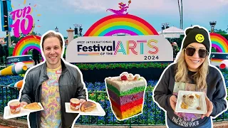 Top 10 BEST Returning Festival of the Arts Eats for 2024 | Epcot | Walt Disney World