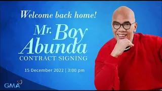 Confirmed Boy Abunda Balik GMA. 7 na#showbiznews #tiktokviral #gma