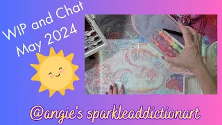 Wipnchat and draw for Week 5 Josephine Wall Diamond Painting Event 2024 #sparkleaddictionart