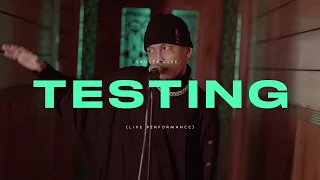 Skusta Clee - TESTING ( Live Performance )