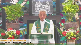 Homily By Benigno Beltran, SVD- August  8 2021,  19th Sunday in Ordinary Time