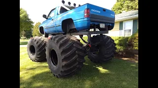 old school monster truck build