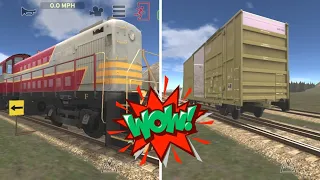 New Locomotive and Boxcar! | Train and Rail Yard Simulator New Update