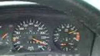 W124 500E  0 - 260 km/h