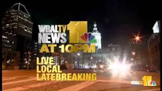 WBAL-TV 11 News At 10: Late News, Earlier