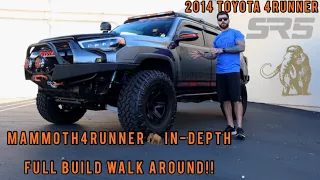 Mammoth4runner FULL BUILD IN-DEPTH WALK AROUND