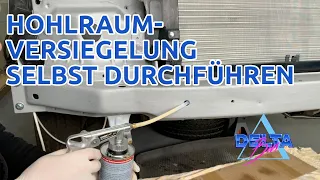 Hohlraumversiegelung selbst durchführen | Komplette Anleitung | Beispiel am VW T4 | Teil 1