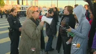 LA Workers Rally In Nationwide Protest For $15 Minimum Wage