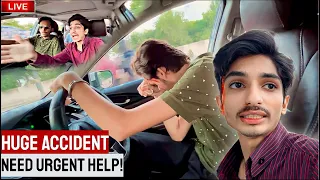 HUGE ACCIDENT - NEED HELP !! #2023 #funnyvideo #familyvlog #prank