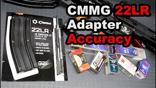 22LR accuracy in your 556 AR15 CMMG Adapter