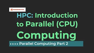 3. Parallel Computing Part 2 || Multiprocessor systems || shared-distributed memory || HPC  Clusters