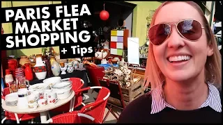 Paris Flea Market Shopping + Tips