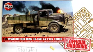 Official Unboxing - WWII British Army 30-cwt 4x2 GS Truck (A1380)