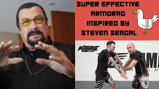 Steven Seagal inspired grip to Arm Drag to Backtake - From the Russian Gripping Masterclass