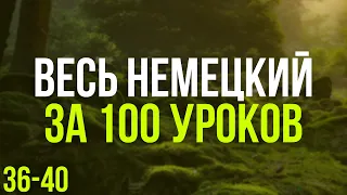 Весь Немецкий за 100 уроков. Немецкие слова и фразы. Немецкий с нуля. Немецкий язык. Часть 36-40