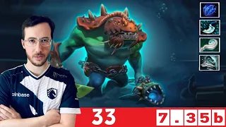 [DOTA 2] Liquid.33 the TIDEHUNTER [OFFLANE] [7.35b]