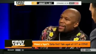 FIRST TAKE - FLOYD MAYWEATHER ON FIGHTING TERENCE CRAWFORD AND ERROL SPENCE