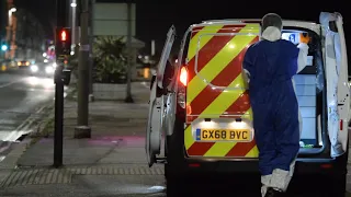 Hastings Police Cordon in place after male in Stabbing incident