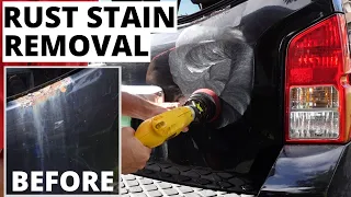 Remove Rust Stains From Car Paint