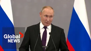 Putin says direct clash with NATO could lead to "global catastrophe"