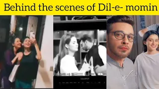 Bts of Dil e momin | Faisal Qureshi | Madiha Imam | Momal sheikh