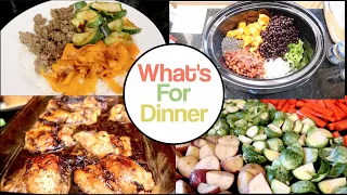 What's For Dinner!  Week of Dinner Inspiration / Ideas! Simple, Easy, Real!