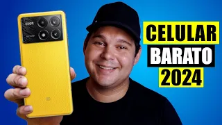 TOP 5 MELHORES Celulares BOM e BARATO para 2024! - Samsung e Xiaomi