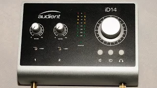 Audient iD14 Keyboard Direct Input Samples