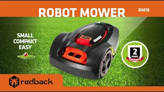 Redback Robot Mower: RM18 - Quick guide to get started 2020.
