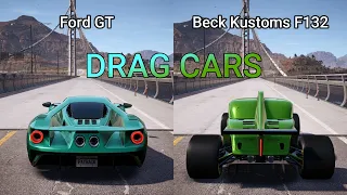 NFS Payback - Ford GT vs Beck Kustoms F132 - Drag Cars | Drag Race