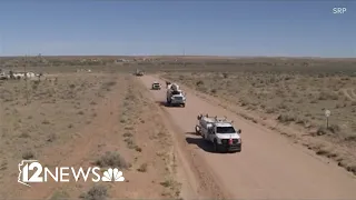 SRP crews head to Navajo Nation to connect homes without power