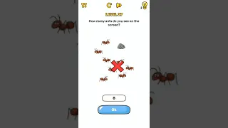 Brain Blow Level 31 how many ants do you see on the screen BGMI ZONE