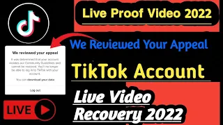 We Reviewed Your Appeal Tiktok | Appeal Submitted Tiktok | Appeal Deadline Expired Tiktok 2022