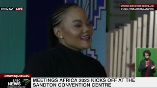 Meetings Africa 2023 kicks off at the Sandton Convention Centre