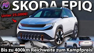 Skoda Epiq - Skoda´s günstigster Einstieg in die E-Mobilität!