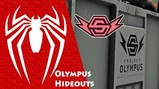 All Olympus Hideouts - 100% Bonus Objectives - Marvel's Spider-Man Remastered (4K)