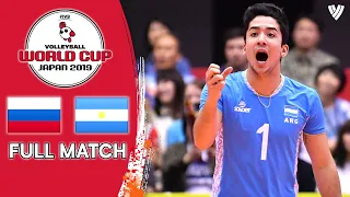 Russia 🆚 Argentina - Full Match | Men’s Volleyball World Cup 2019