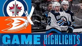 Anaheim Ducks vs. Winnipeg Jets - Game Highlights