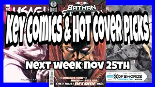 NEW COMIC BOOKS THE KEYS COMICS & HOT COVERS NOVEMBER 25TH 2020 My Favorites For Next Week