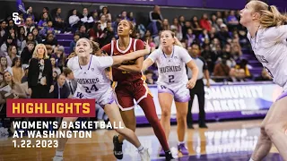 Women's Basketball - USC 63, Washington 54: Highlights (1/22/23)