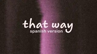 Tate McRae - that way (Cover Español) [Spanish Version] alex martel letra español